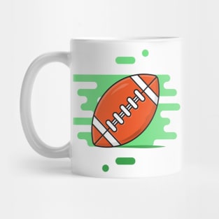 American Football Ball Mug